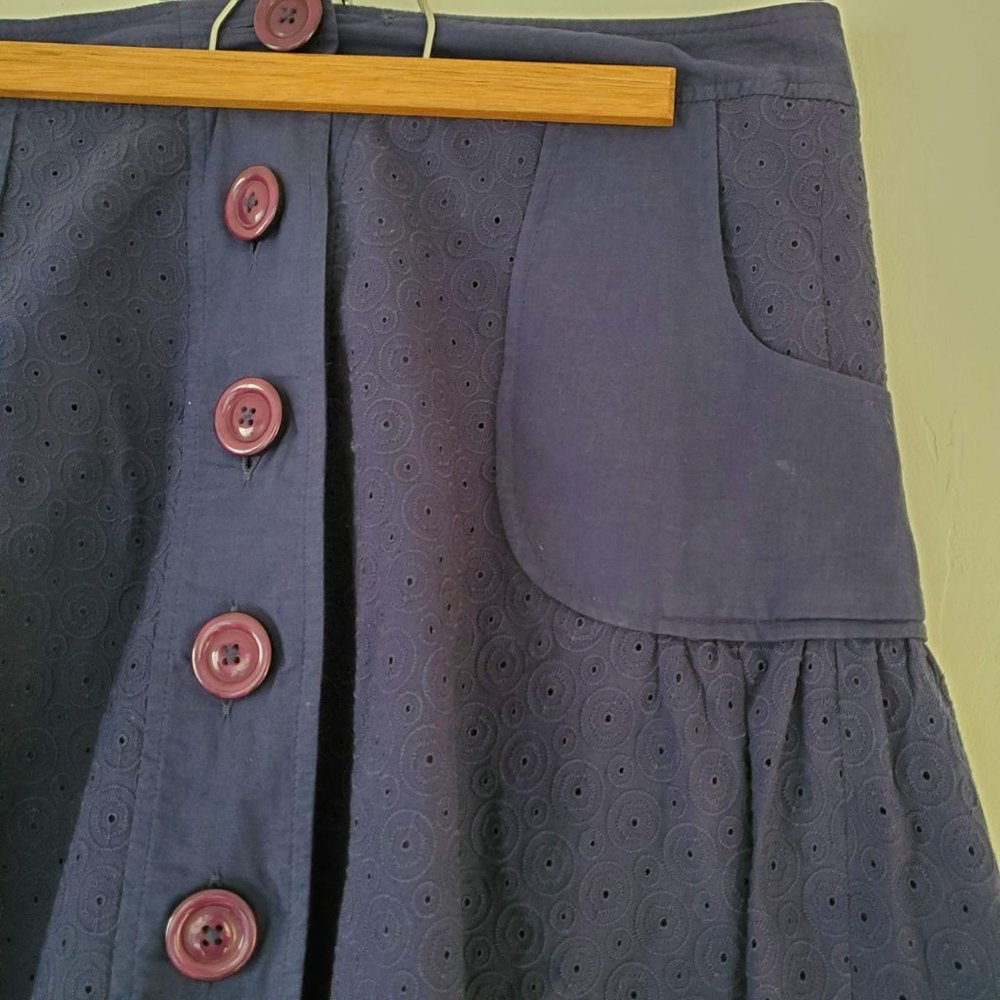 🌸Odille by Anthropologie Purple Skirt🌸 - Picture 4 of 6